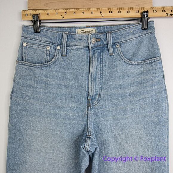 NEW Madewell The Curvy Perfect Vintage Straight Jean in Ferman Wash, size 28 - Picture 7 of 16